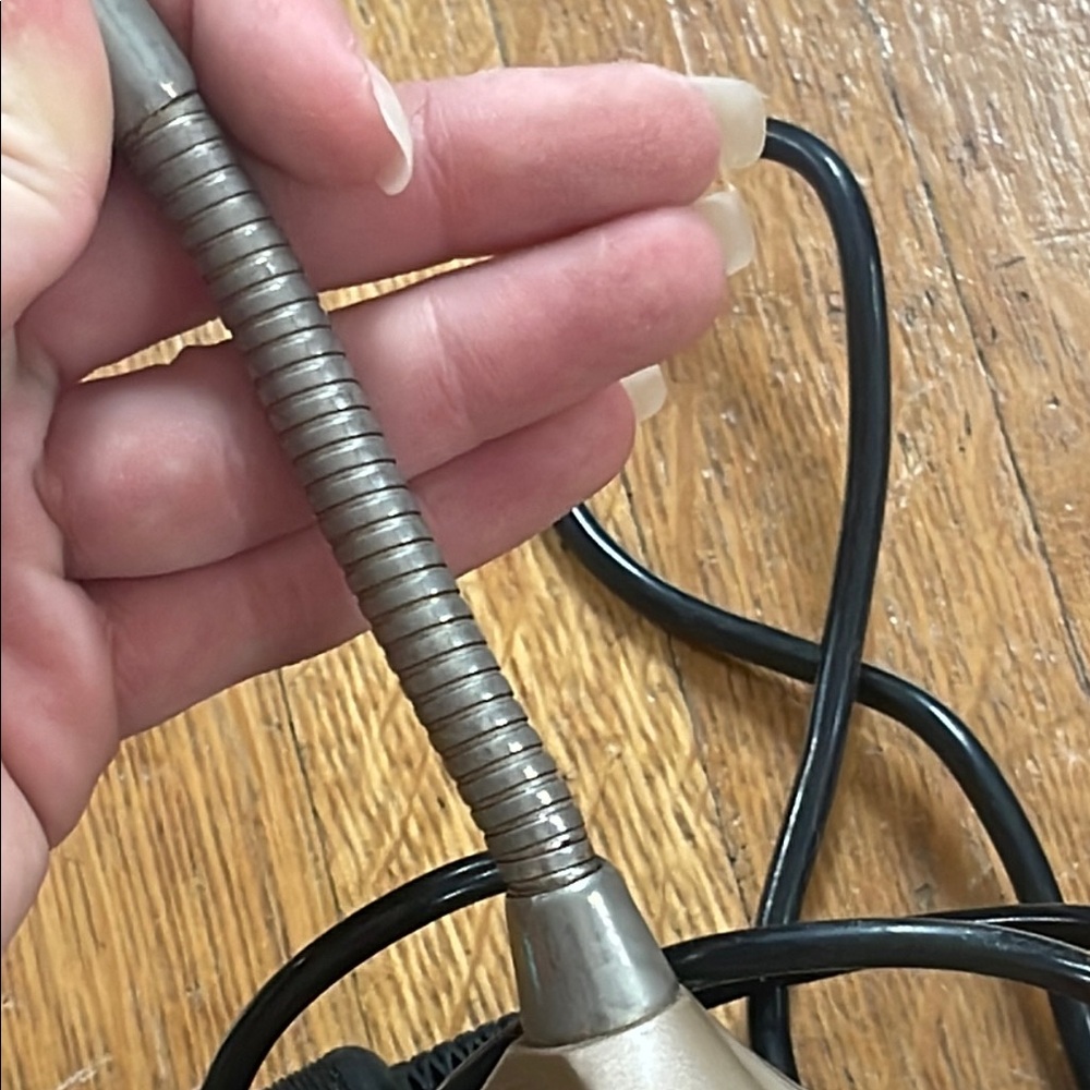 Vintage Desktop Microphone with Stand - Picture 10 of 16